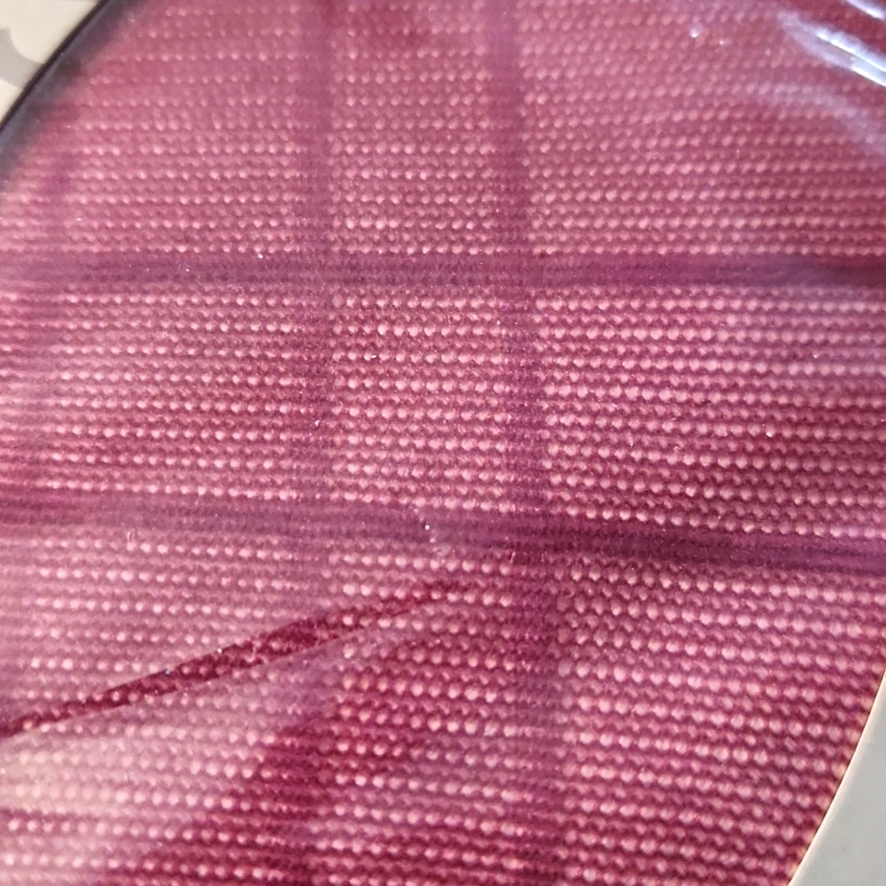 Vintage Charnos NEW burgundy plaid Pattern nylon Whimsygoth Preppy tights